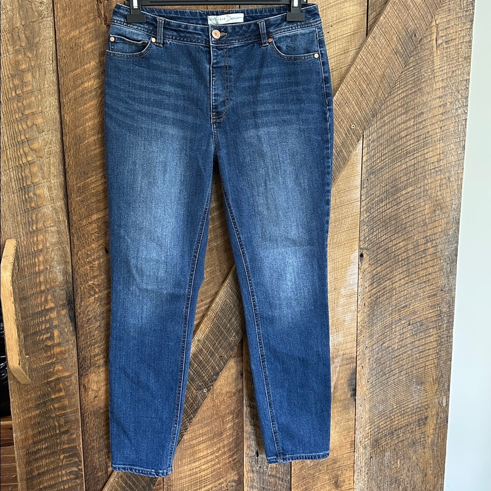 EST. 1946 Denim Women’s High Rise Jeans No Zipper Stretch Size 12 Skinny C12